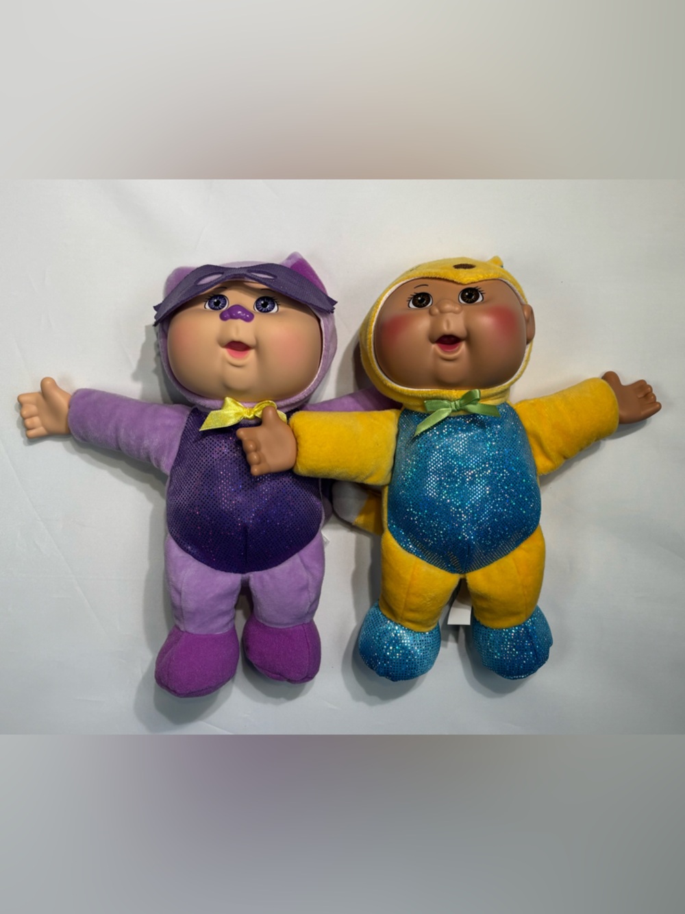 Set of two soft plush Cabbage Patch Kids
